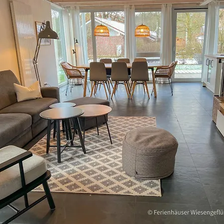 Prázdninový dům Wiesengefluester E2 - Nur 3 Gehminuten Zur Mueritz Und Mit Sauna Röbel