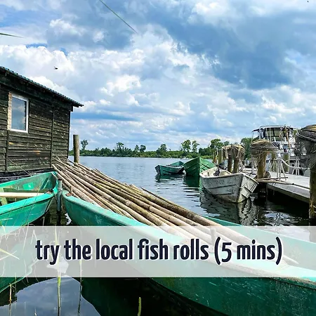 Wiesengefluester E2 - Nur 3 Gehminuten Zur Mueritz Und Mit Sauna Nyaraló Röbel